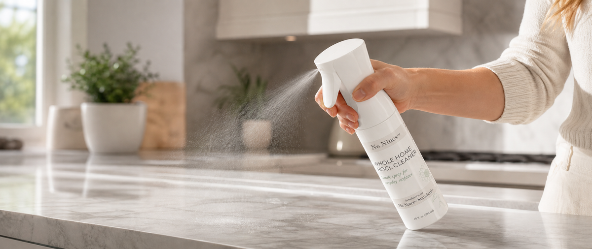 Bleach in Cleaning Products: Why We Use HOCl Instead