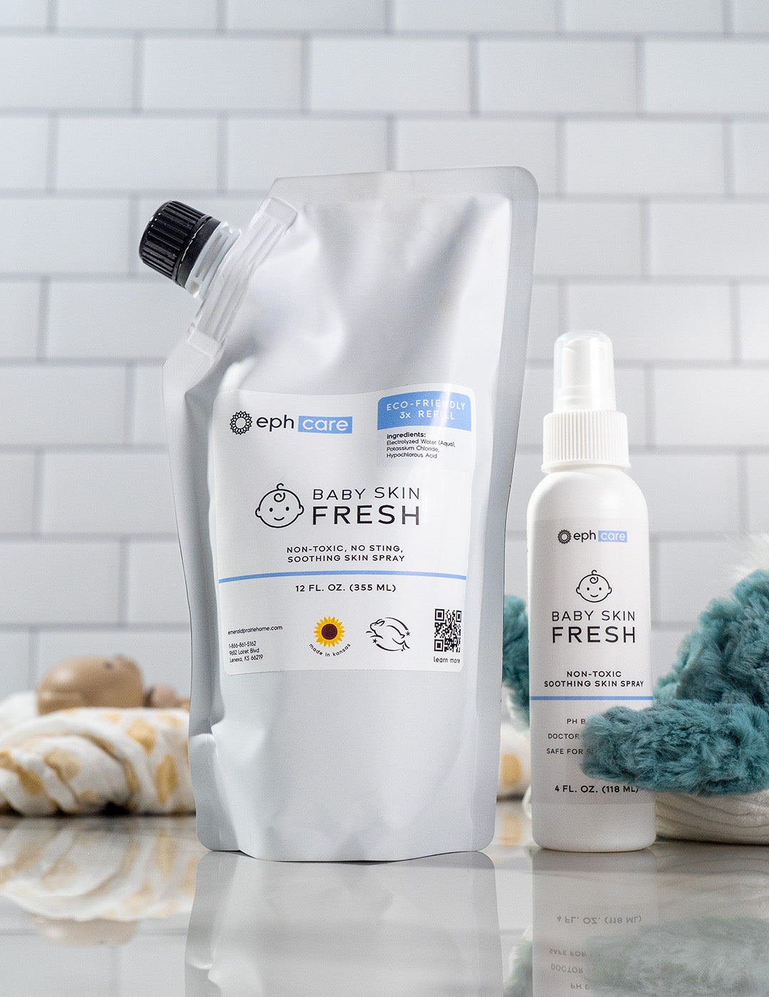 Baby Skin Fresh 3x Refill Pouch (12 fl. oz.)